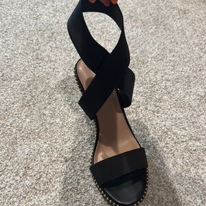 BCBGeneration Black Sandals Sleek and Stylish